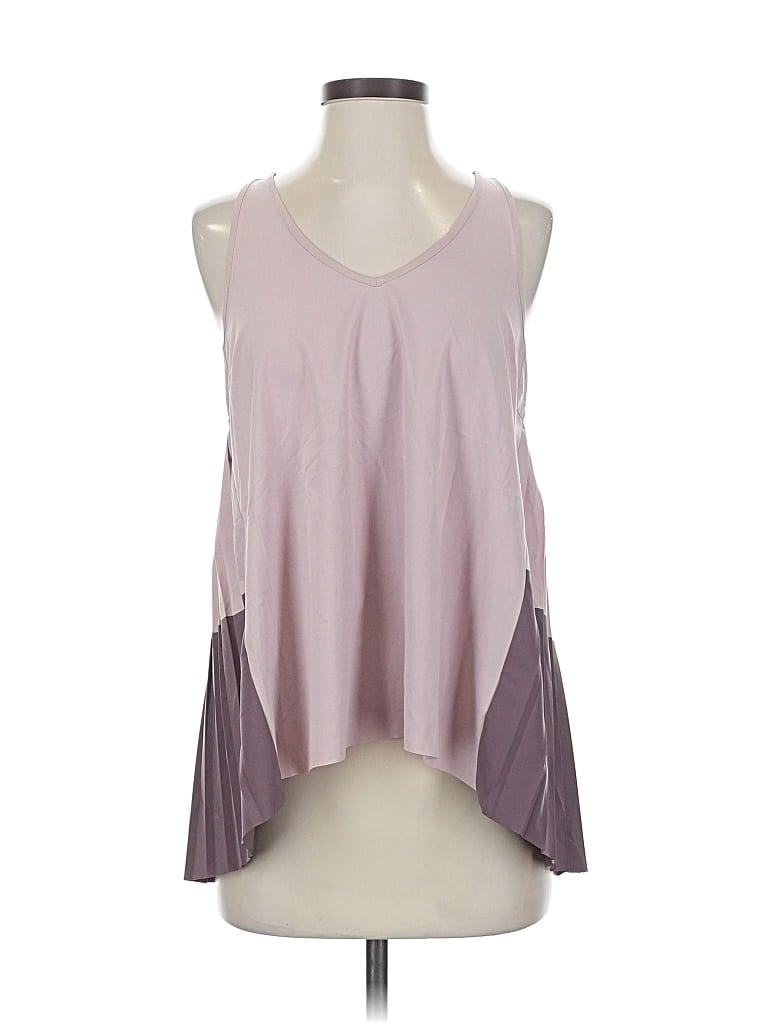 Pre-owned Athleta Sleeveless Blouse In Purple