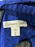 Coldwater Creek Chevron-herringbone Blue Turtleneck Sweater Size 1 - photo 7