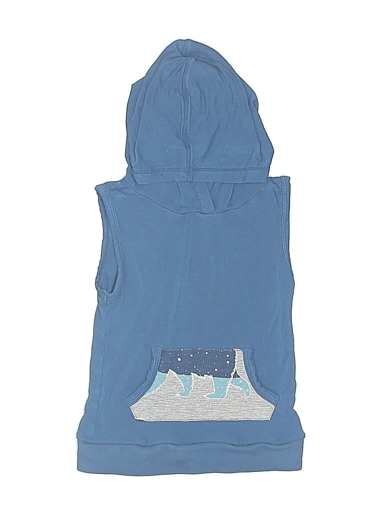 Pre-owned Kickee Pants Kids' Sleeveless T-shirt In Blue