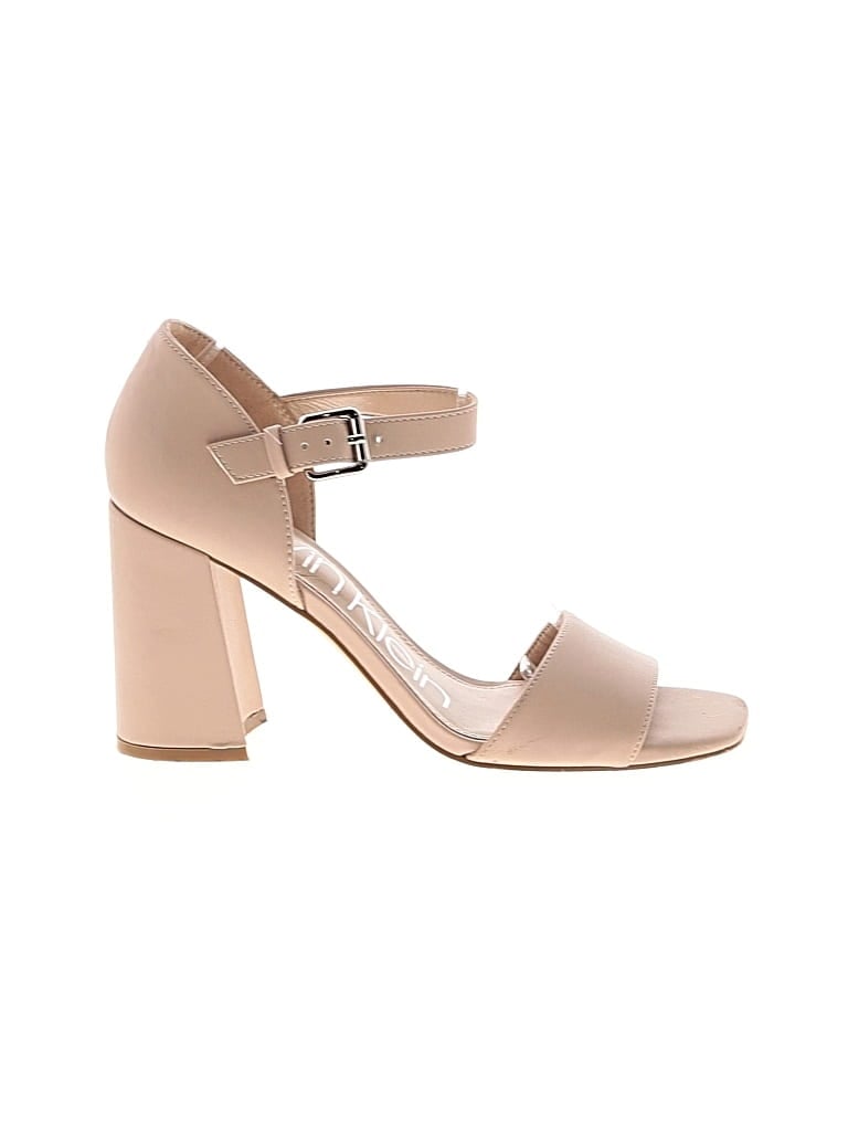 Pre-owned Calvin Klein Heels In Brown