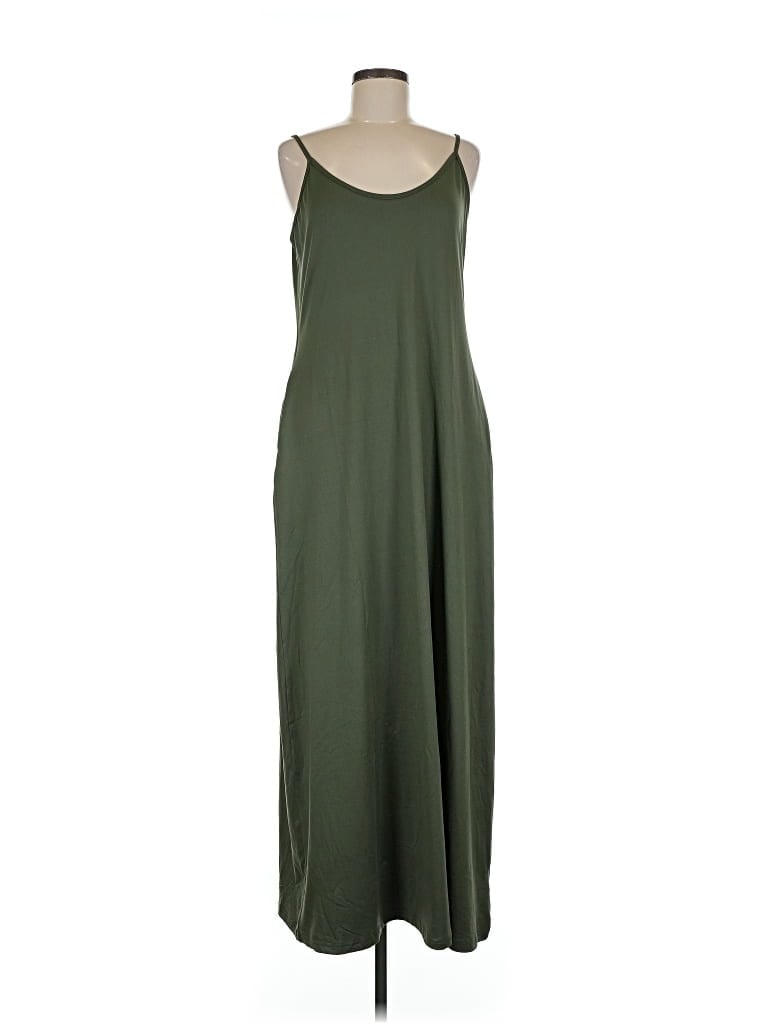 Pre-owned Ofeefan Casual Dress In Green