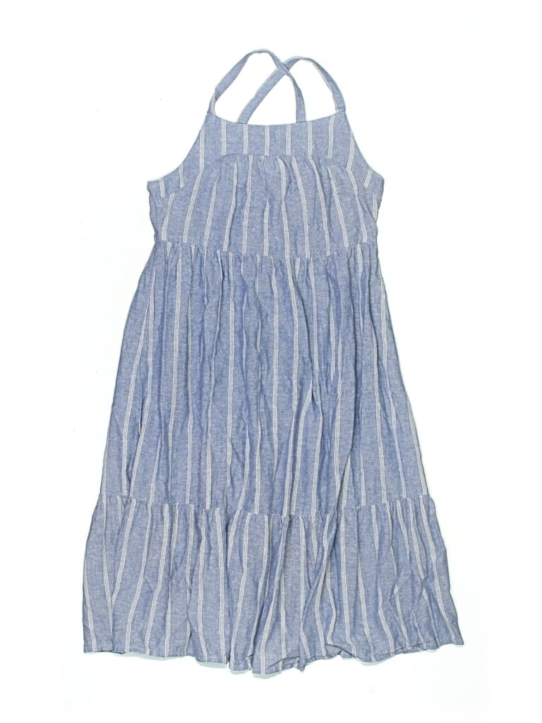 Pre-owned Cat & Jack Kids' Dress In Blue