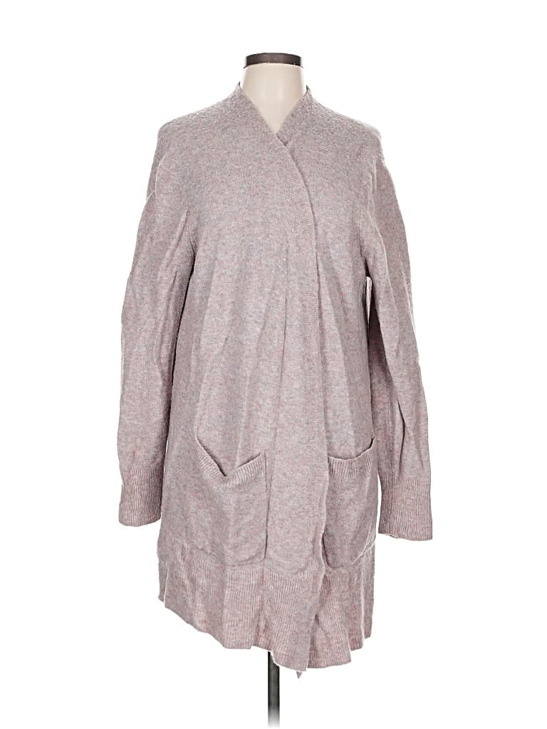 Pre-owned Madewell Cardigan Sweater In Gray