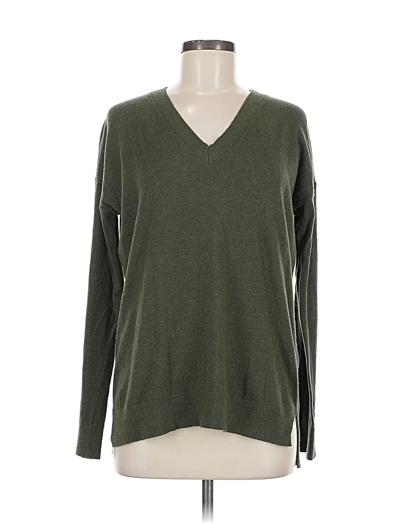 Pre-owned Banana Republic Factory Store Pullover Sweater In Green
