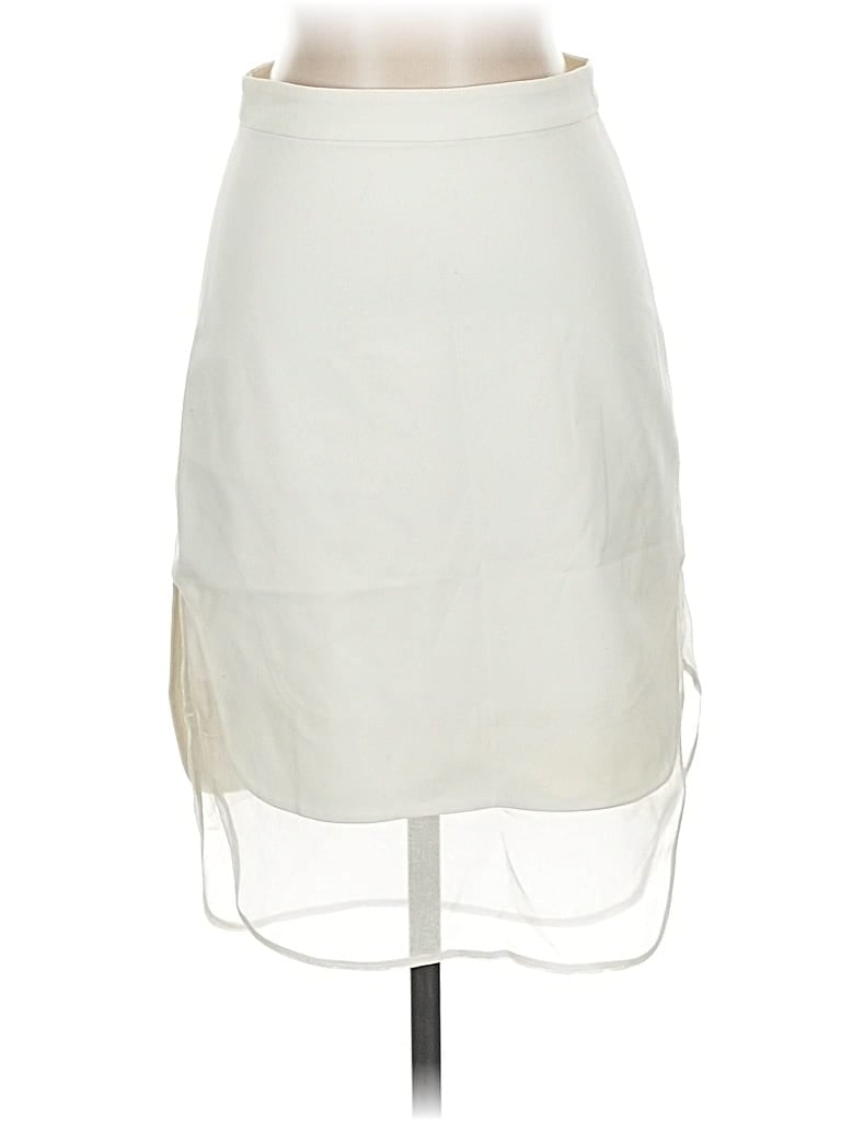 Pre-owned Mason Casual Skirt In White