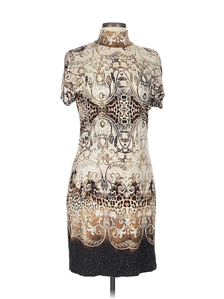 Pre-owned Grayse Cocktail Dress In Gold