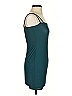 Boohoo Solid Teal Cocktail Dress Size 2 - photo 4