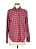 J.Crew 100% Cotton Plaid Red Long Sleeve Button-Down Shirt Size 8 - photo 1