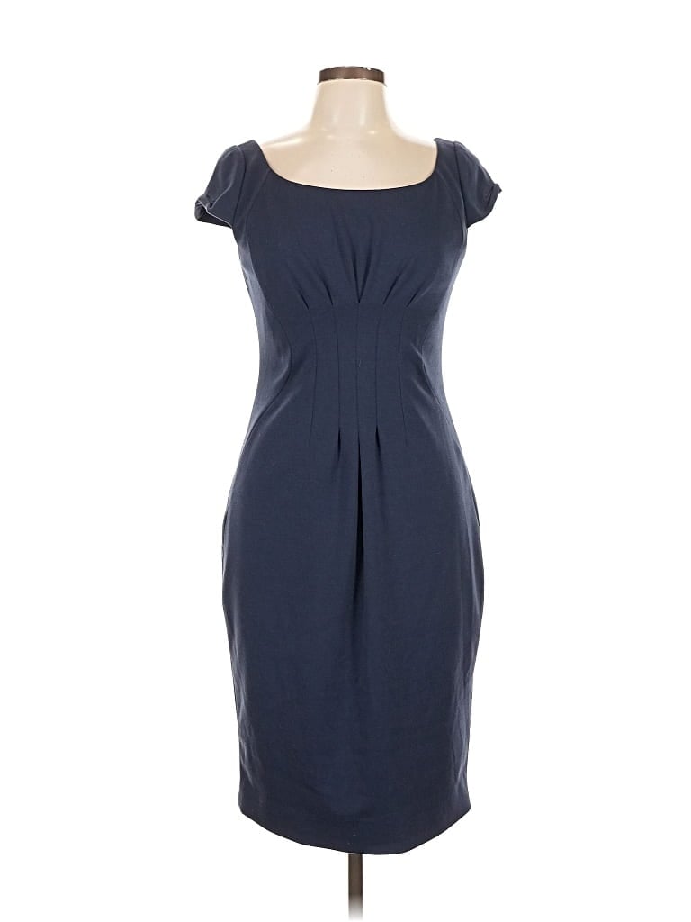 Pre-owned Tahari Cocktail Dress In Blue
