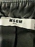 MSGM Metallic Black Faux Leather Jacket Size 10 - photo 3