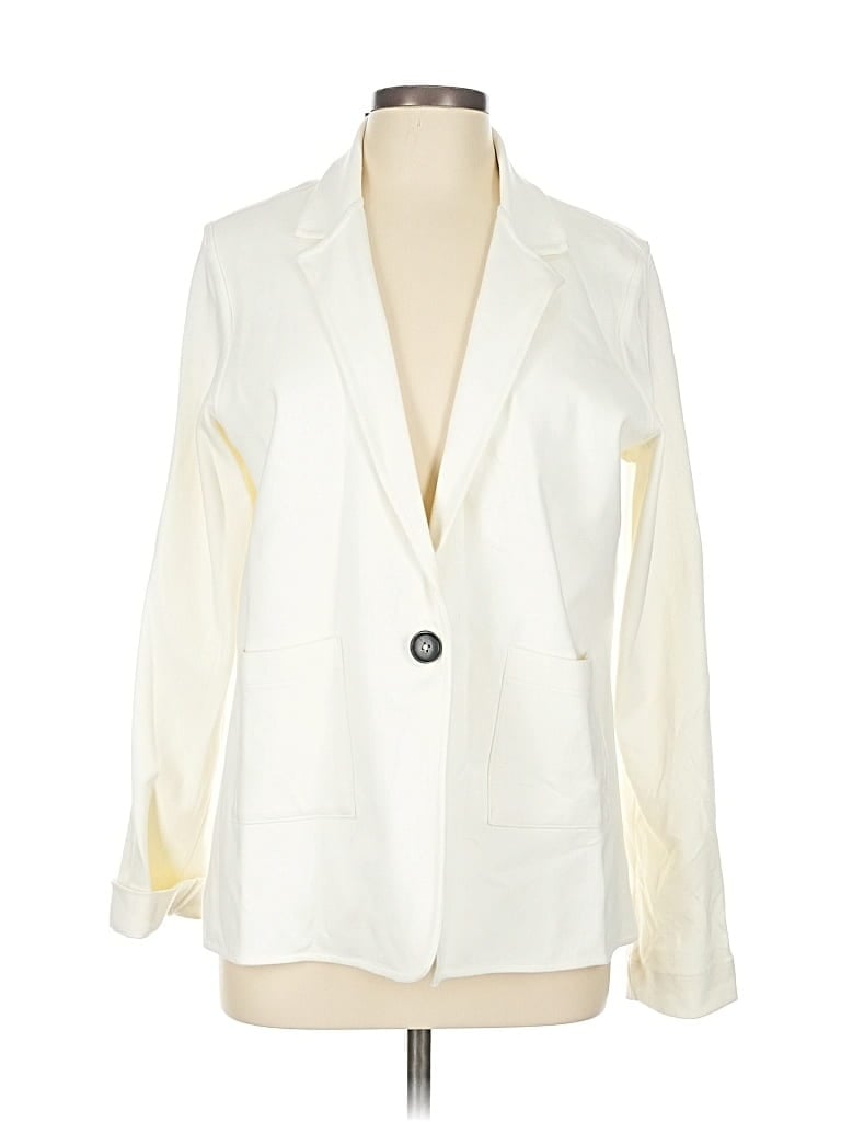 Pre-owned The Limited Blazer Jacket In White