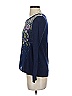 Moth Paisley Blue Pullover Sweater Size XS - photo 5