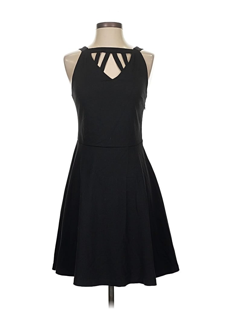 Pre-owned Adrienne Vittadini Cocktail Dress In Black