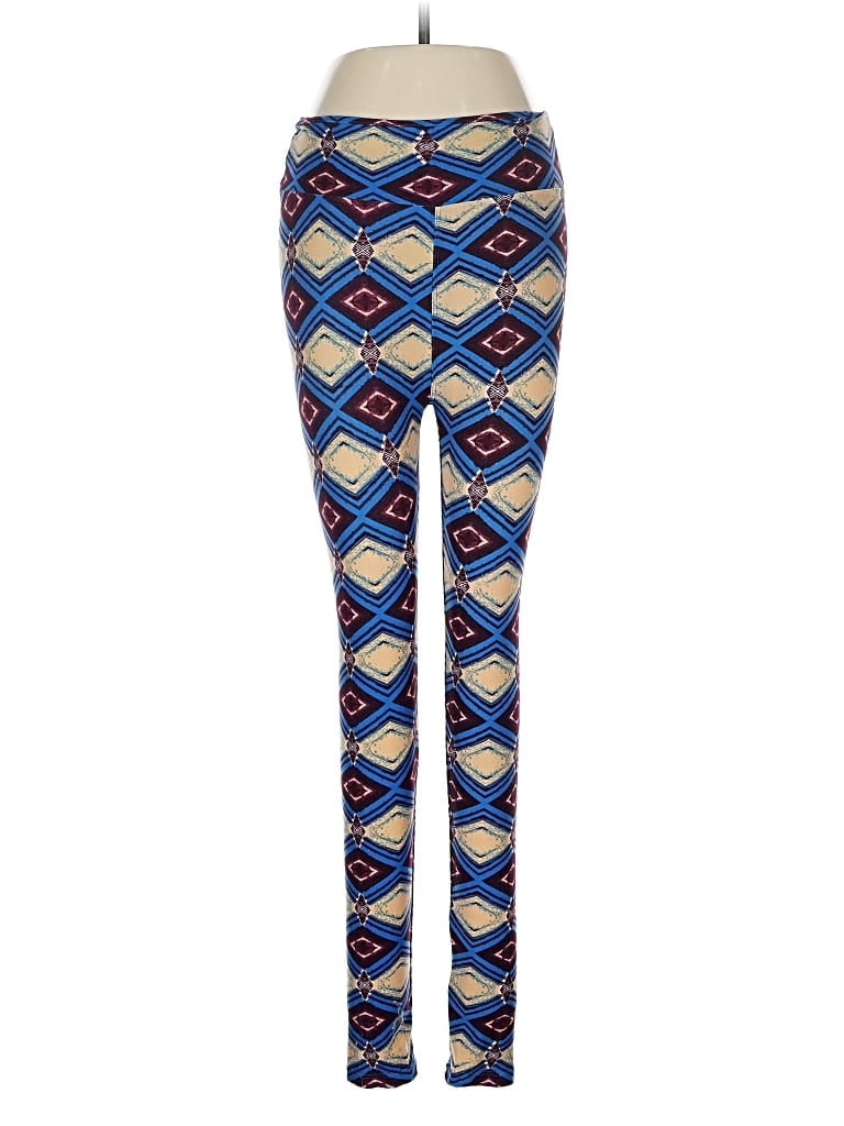 Pre-owned Lularoe Leggings In Blue