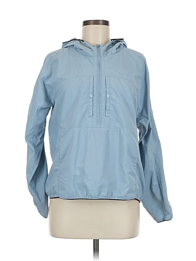 Pre-owned Assorted Brands Windbreaker Jacket In Blue