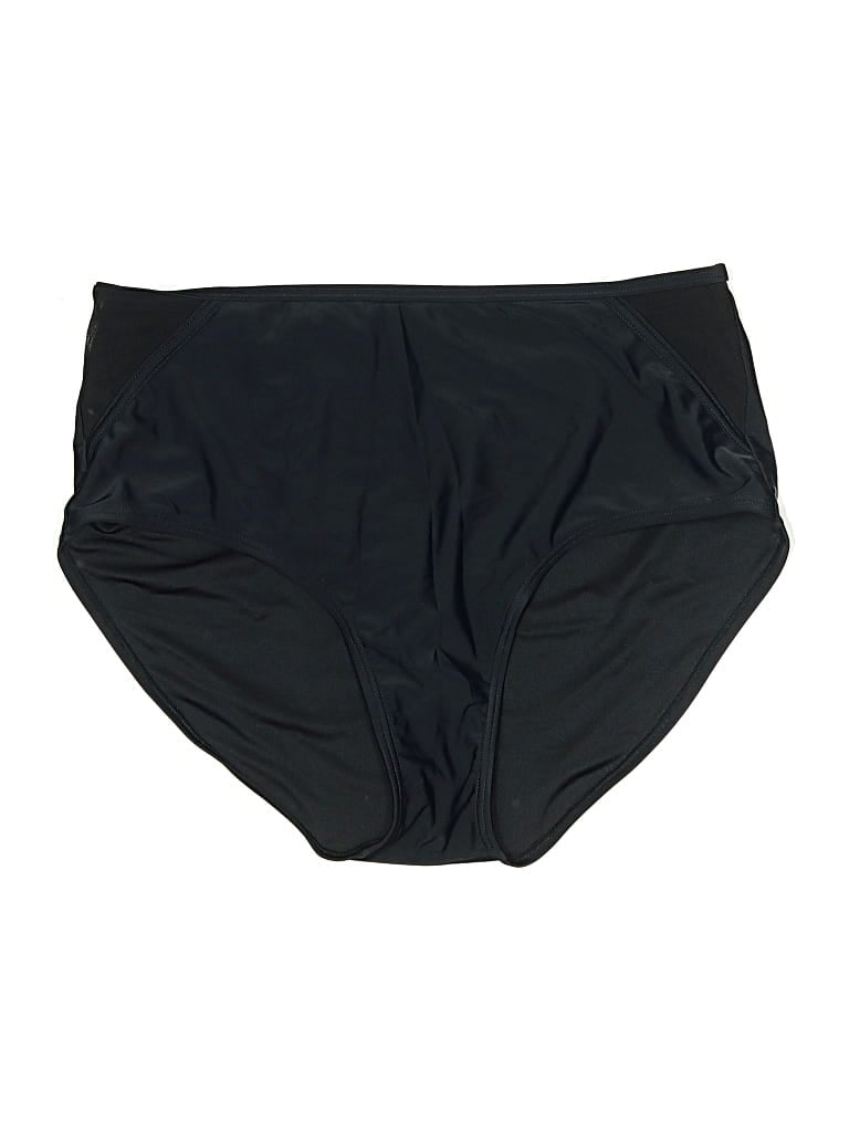 Pre-owned Unbranded Swimsuit Bottoms In Black