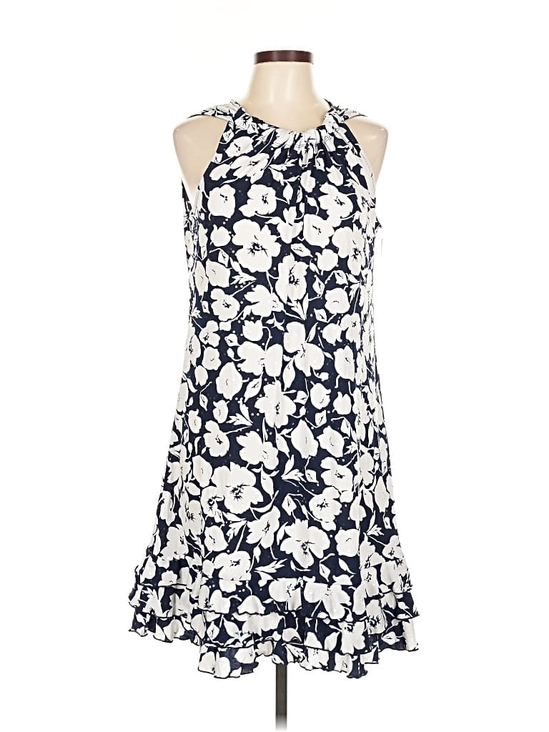 Pre-owned Msk Casual Dress In Blue