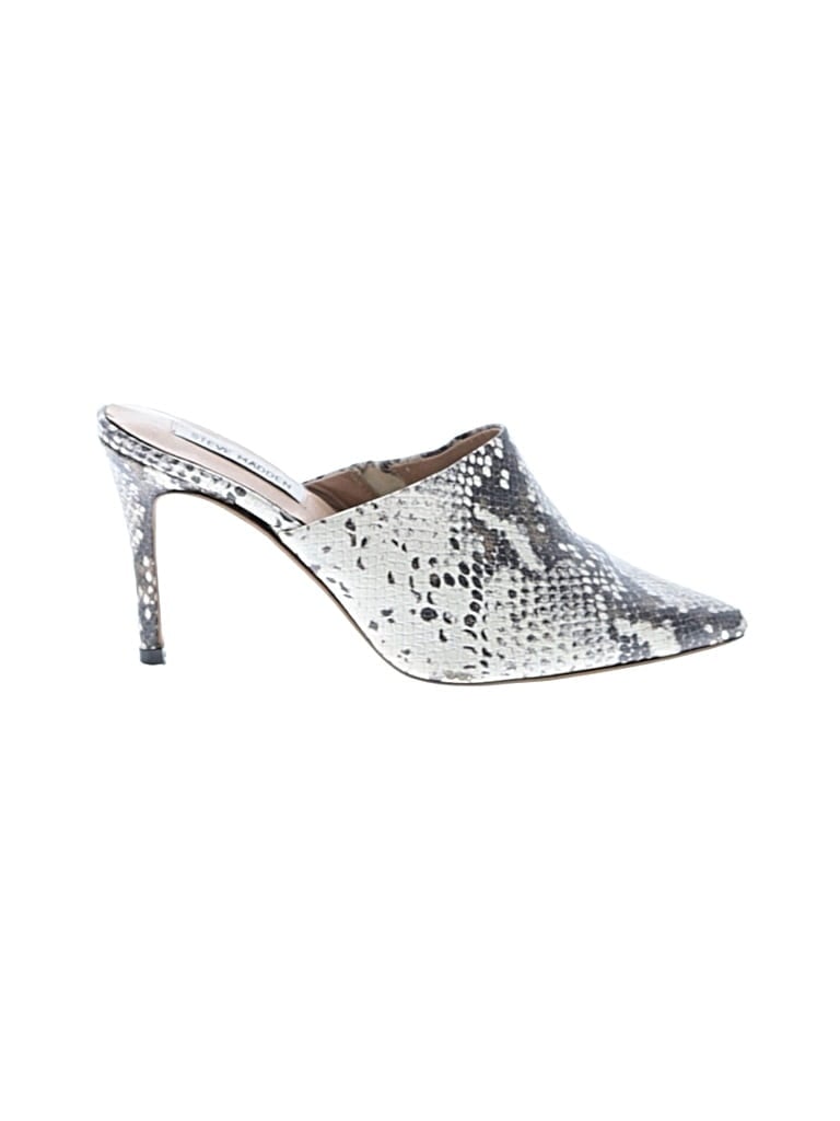 Pre-owned Steve Madden Mule/clog In White