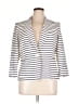 Anne Klein Stripes Ivory Blazer Size 14 - photo 1