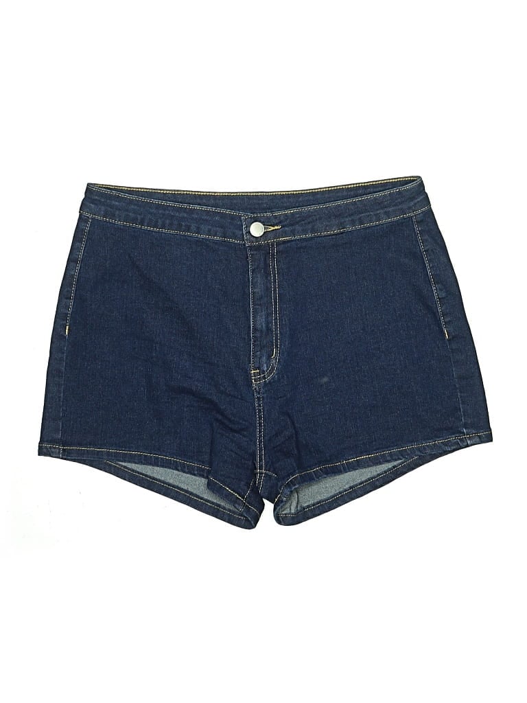 Pre-owned Shein Denim Shorts In Blue