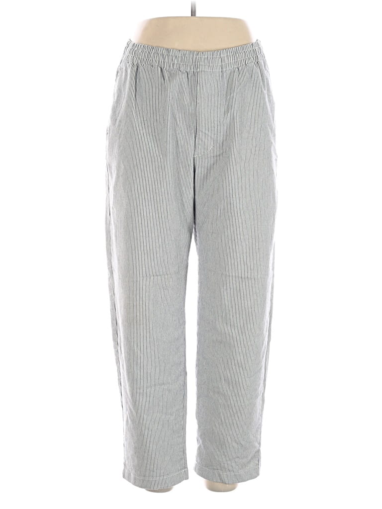 Pre-owned Uniqlo Casual Pants In Gray