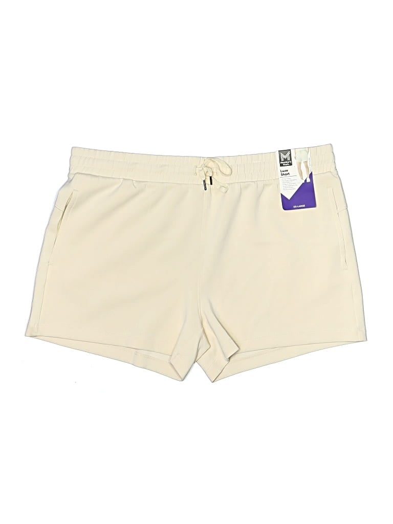 Pre-owned Member's Mark Athletic Shorts In White