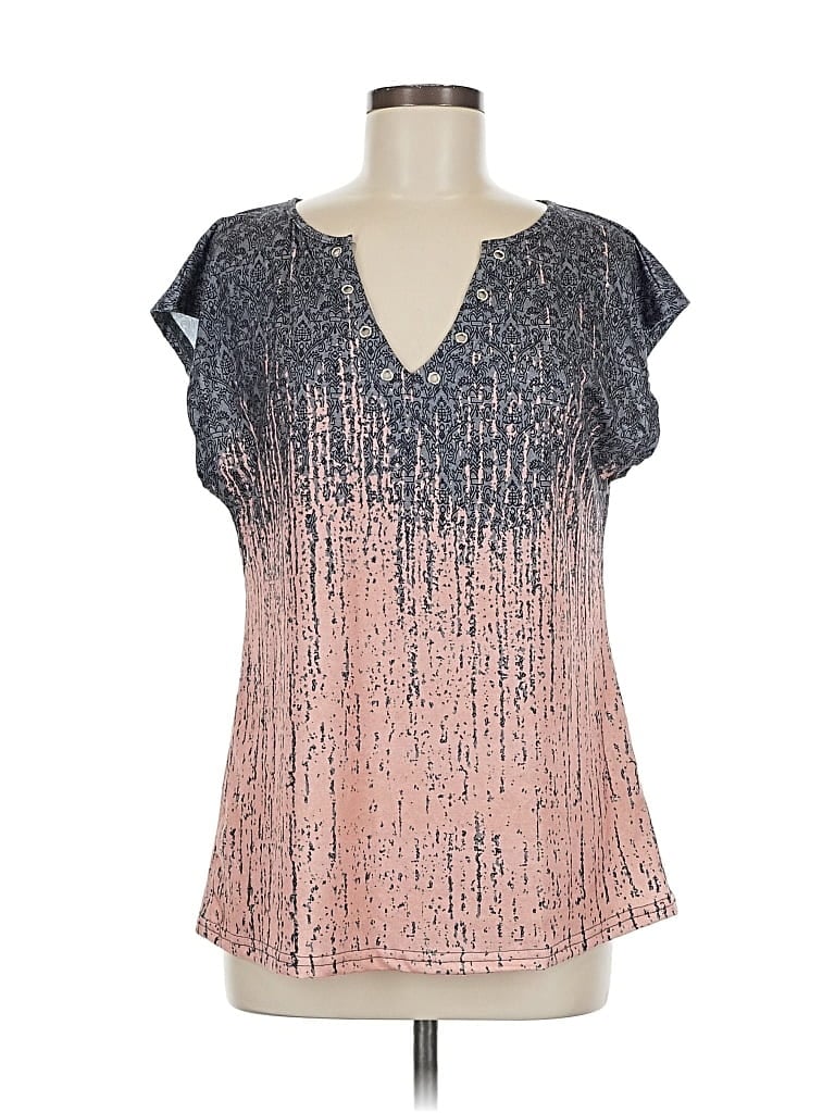 Assorted Brands Short Sleeve T-shirt In Pink