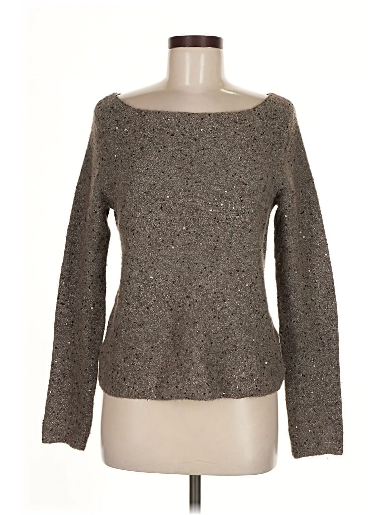 Pre-owned Alice And Olivia Alice + Olivia Pullover Sweater In Brown