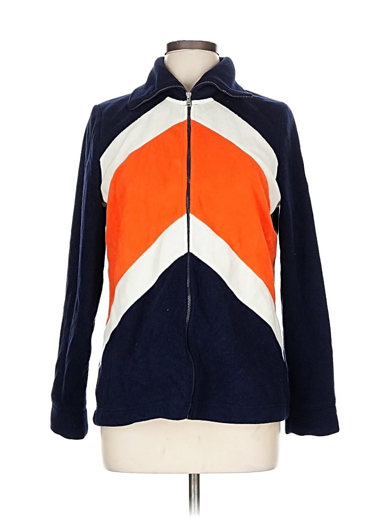 Pre-owned L-rl Lauren Active Ralph Lauren Zip Up Hoodie In Blue