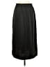Gap 100% Polyester Solid Black Formal Skirt Size S - photo 2