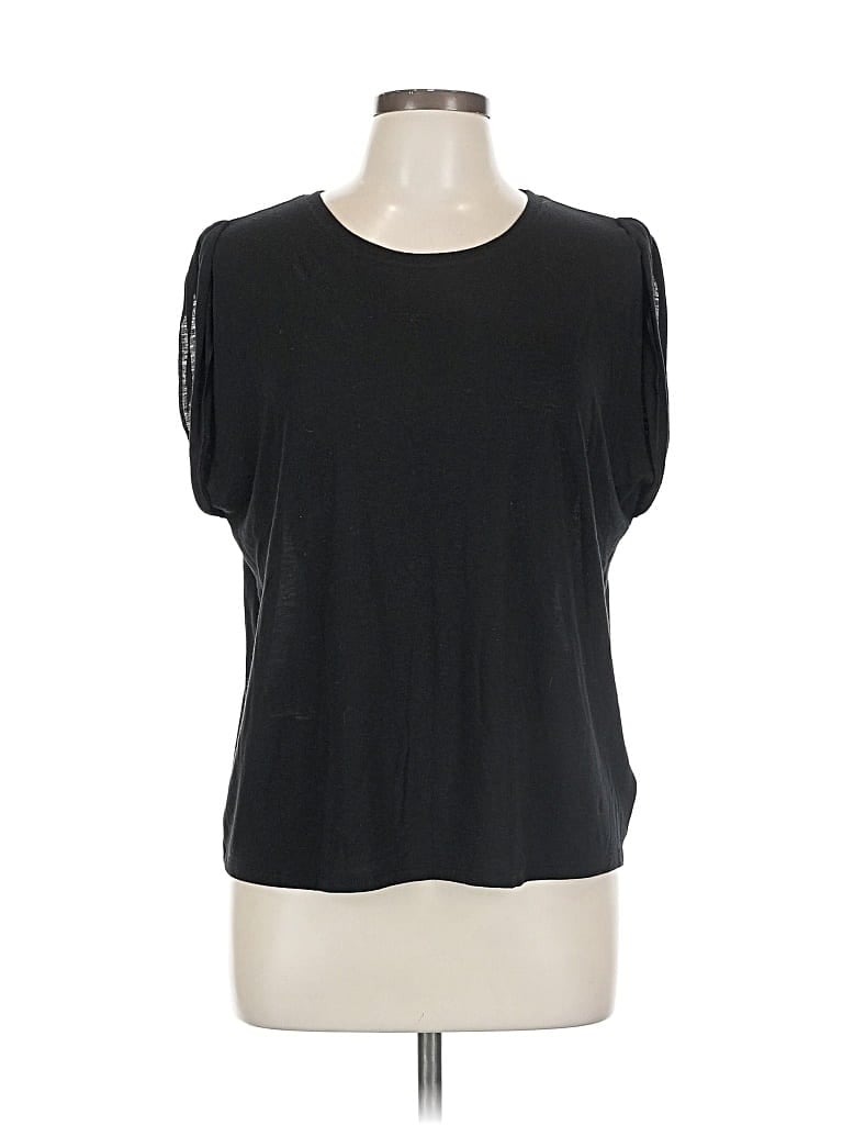 Pre-owned Express Short Sleeve T-shirt In Black