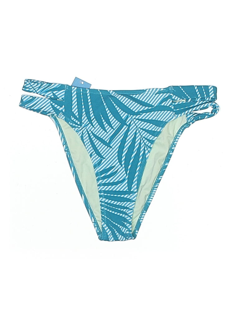 Pre-owned Cupshe Swimsuit Bottoms In Blue