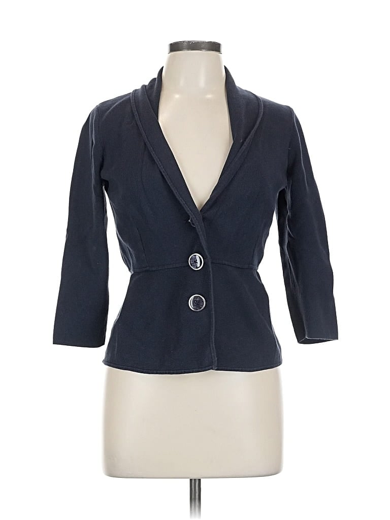 Pre-owned Jones New York Signature Blazer Jacket In Blue