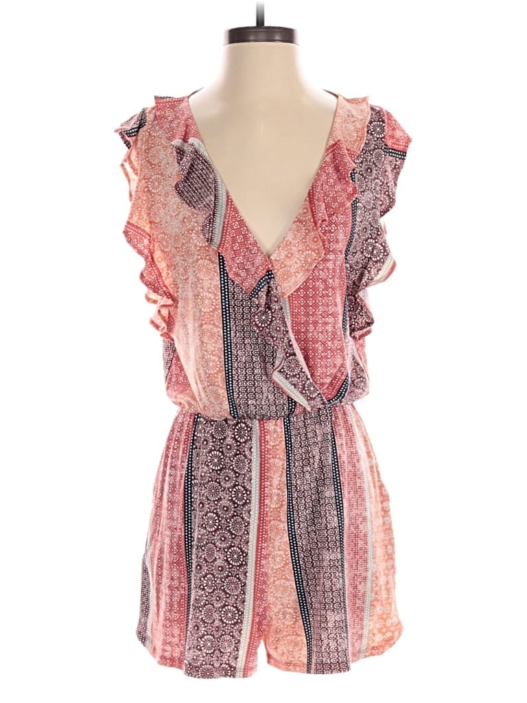 Pre-owned Bcbgmaxazria Romper In Brown