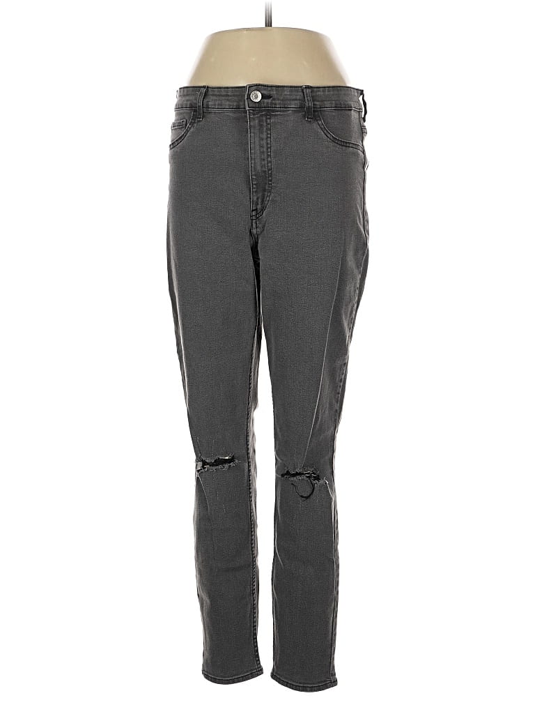 Pre-owned &denim By H&m Jeans In Gray