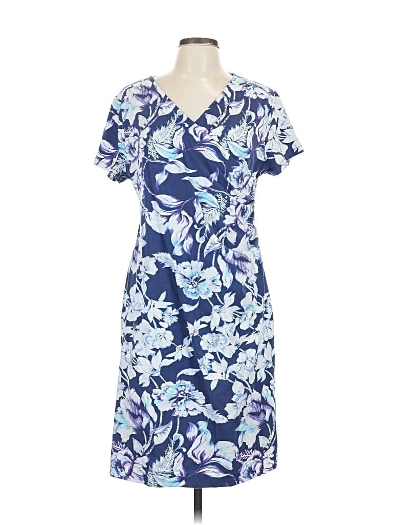 Pre-owned Soft Surroundings Casual Dress In Blue