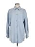 TRUTH BY REPUBLIC Blue Long Sleeve Button-Down Shirt Size M - photo 1