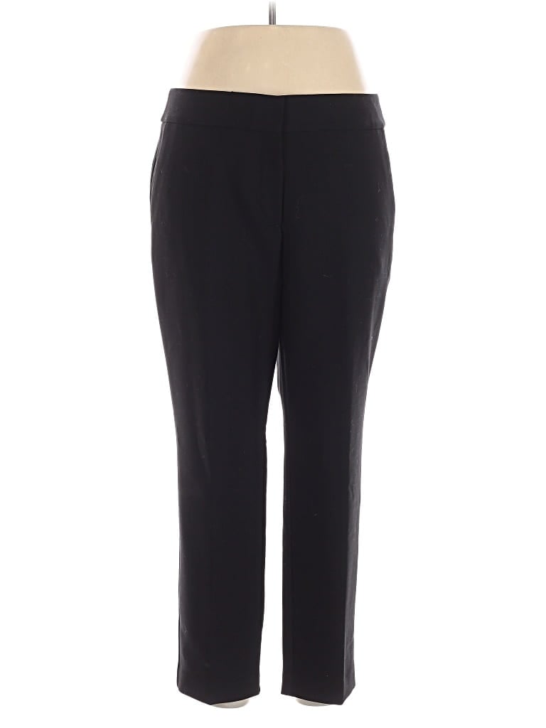 Pre-owned Ann Taylor Loft Dress Pants In Black