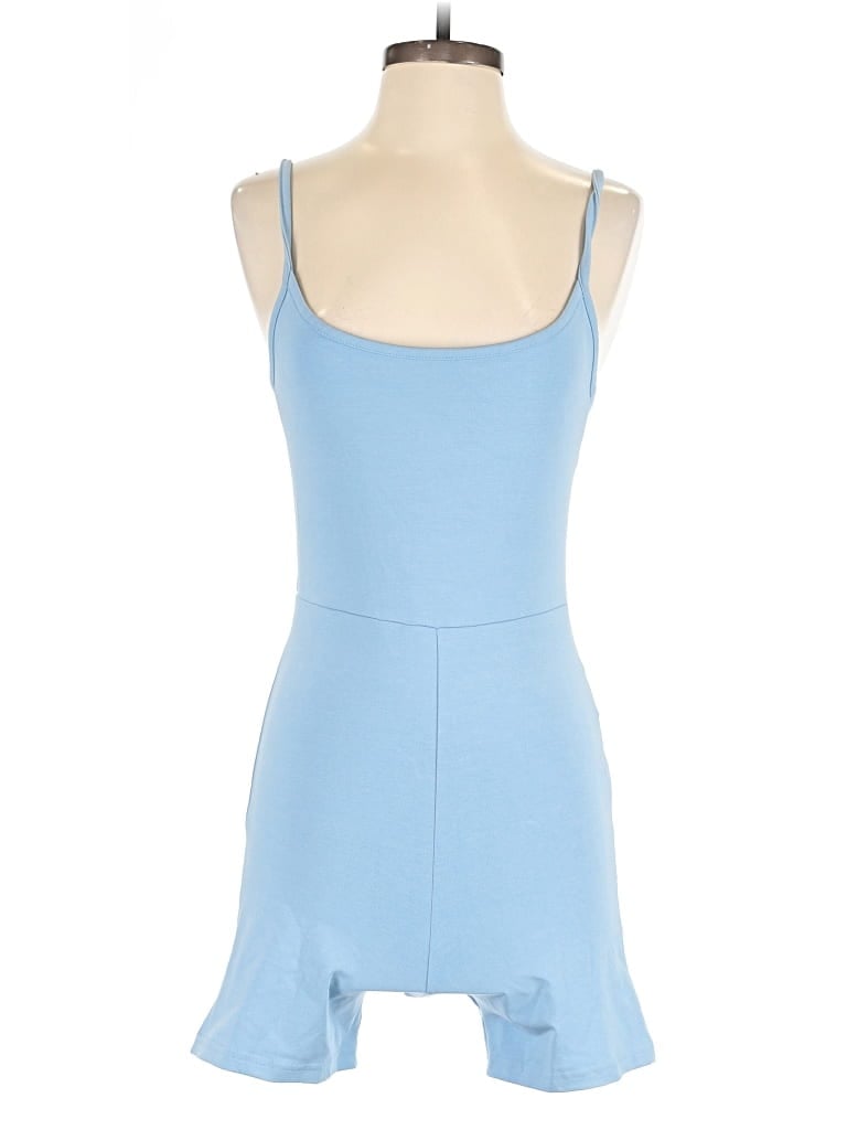 Pre-owned Mwl By Madewell Romper In Blue