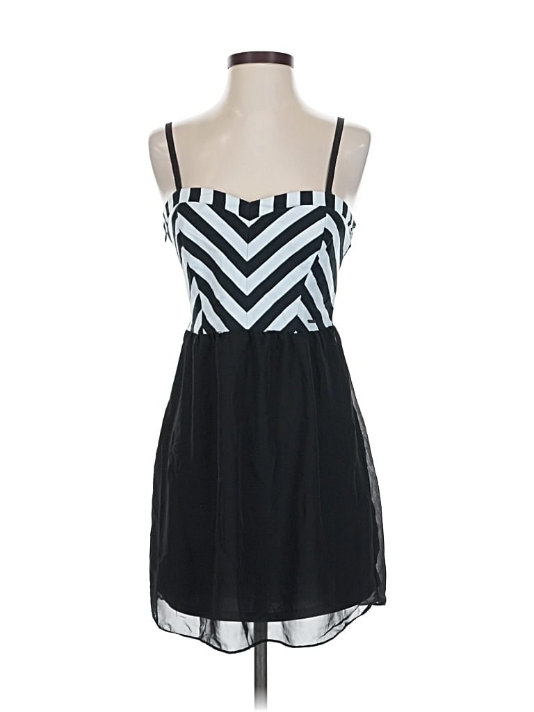 Pre-owned Volcom Cocktail Dress In Black