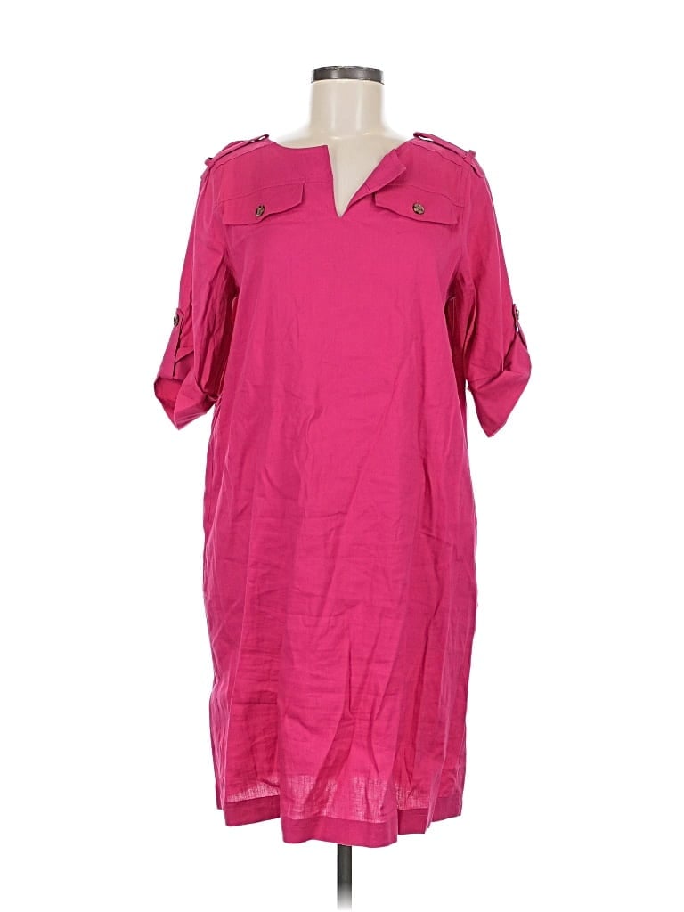 Pre-owned Chico's Casual Dress In Pink
