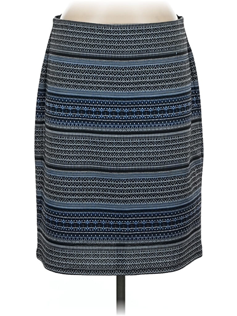 Pre-owned Roz & Ali Casual Skirt In Blue