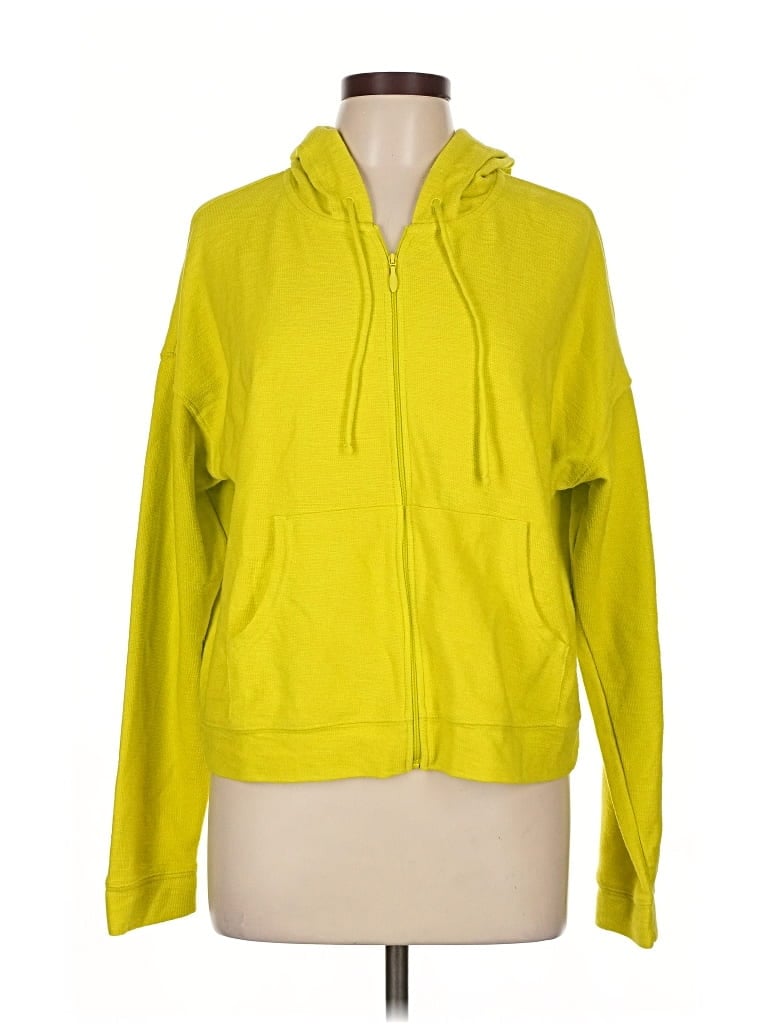 Pre-owned Old Navy Zip Up Hoodie In Yellow