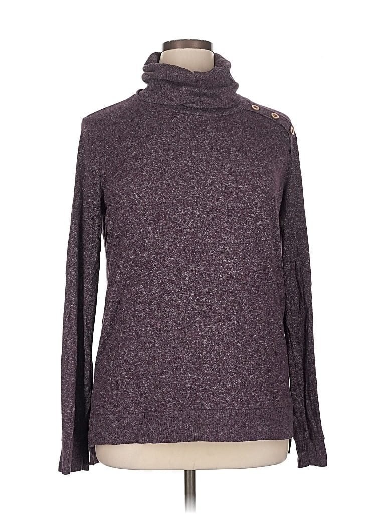 Pre-owned Pink Clover Turtleneck Sweater In Gray