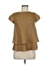 Tomorrowland Tan Short Sleeve Blouse Size EU 38 / US 8 - photo 1