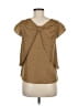 Tomorrowland Tan Short Sleeve Blouse Size EU 38 / US 8 - photo 2