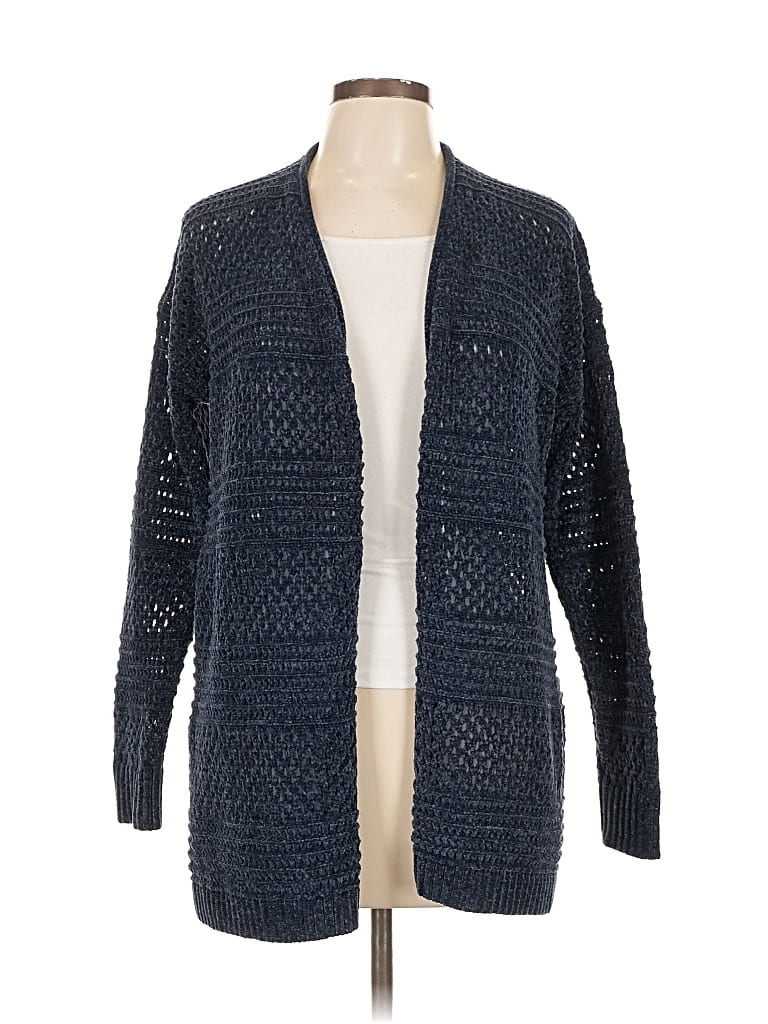 Pre-owned Lane Bryant Cardigan Sweater In Blue