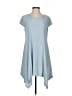 Hayden Solid Blue Casual Dress Size S - photo 1