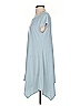 Hayden Solid Blue Casual Dress Size S - photo 5