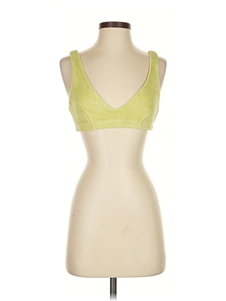 Pre-owned Donni Sports Bra In Green